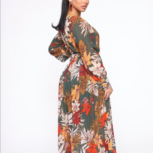 NWT floral print maxi dress - Picture 5 of 5